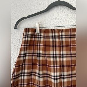 Brand Melville John Galt Plaid Pencil Skirt One Size